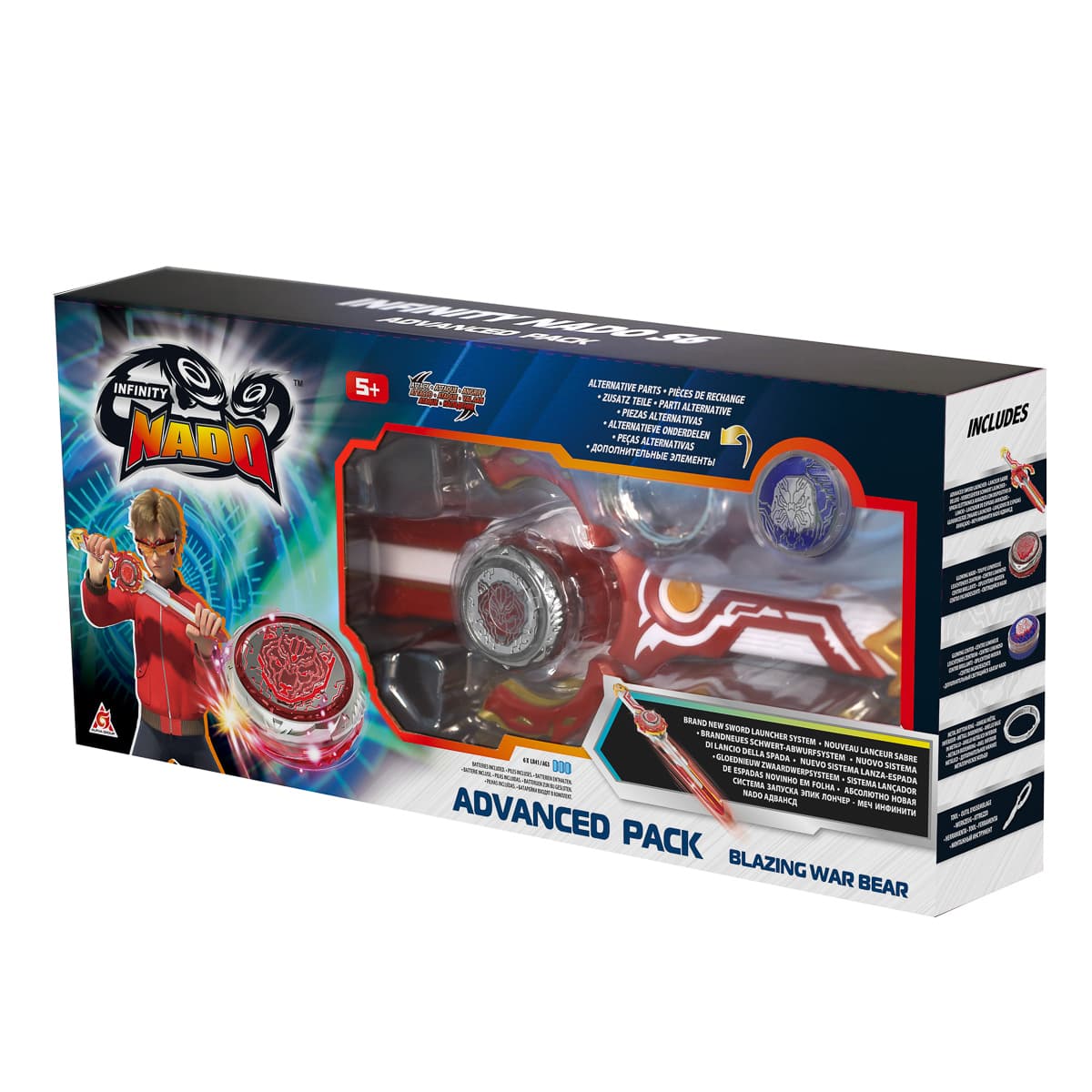 Набір Auldey Infinity Nado Advanced Pack War Bear, EU654132 — фото 3