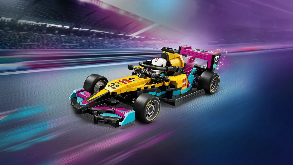 LEGO Speed Champions Гоночний автомобіль F1 ACADEMY LEGO 77258 — фото 4