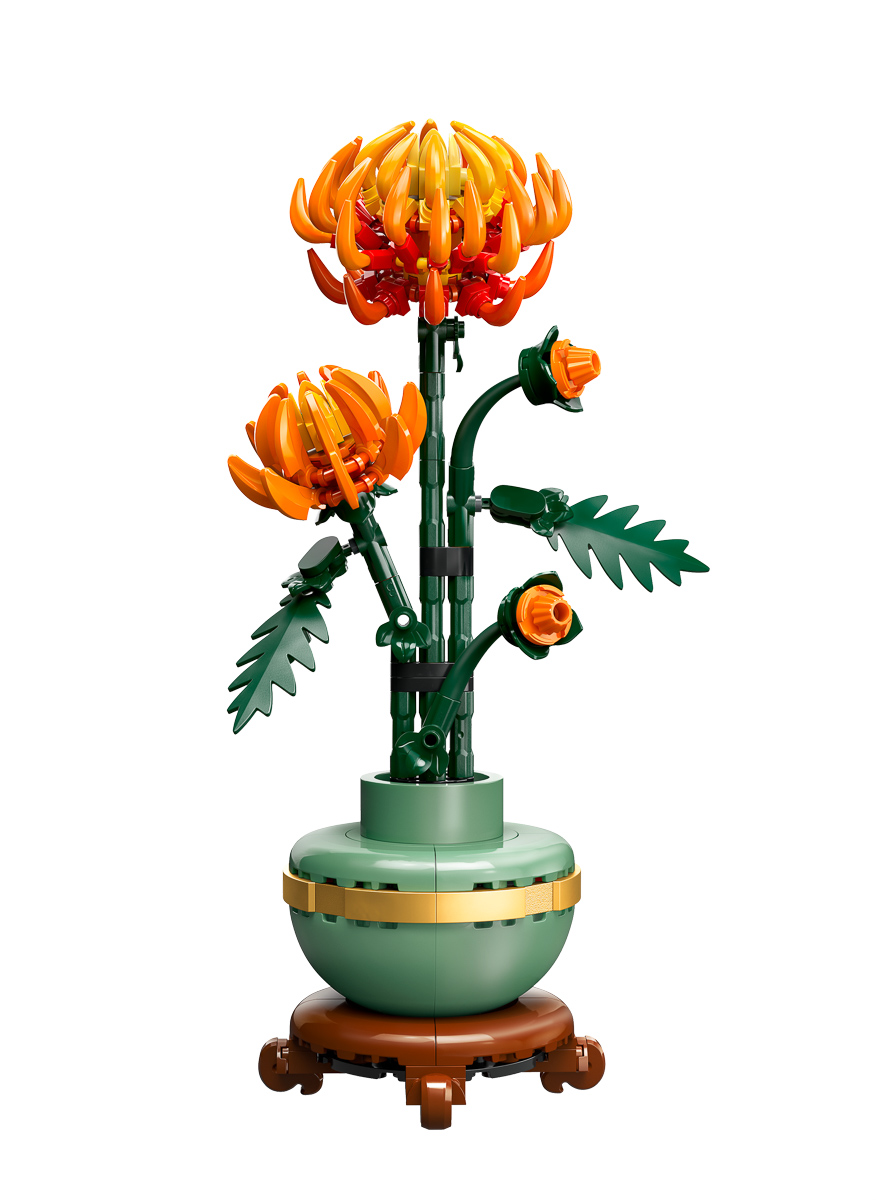 LEGO Botanical Collection Хризантема 10368 — фото 8
