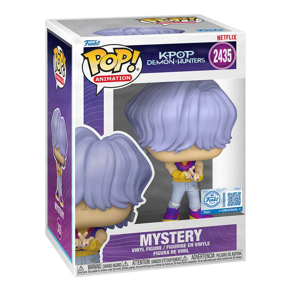 Фігурка Funko POP! Кейпоп-мисливиці на демонів S2 Загадковий (95806)