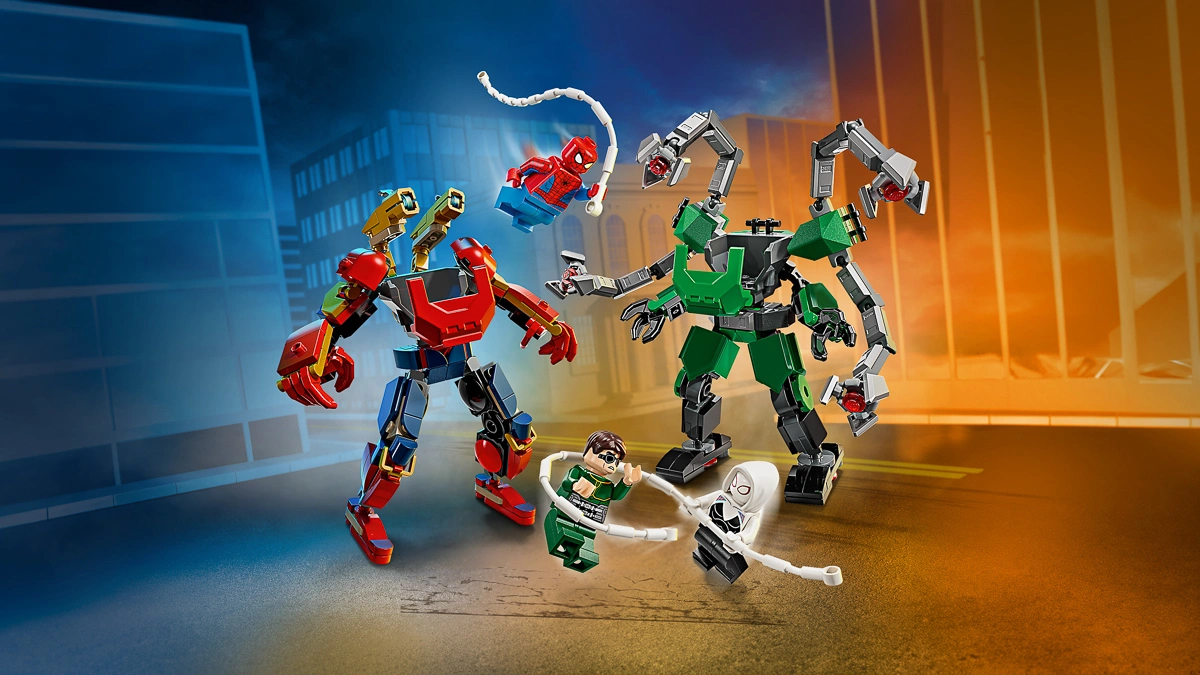 LEGO Super Heroes MarvelБитва роботів: Людина-павук vs. Доктор Восьминог 76338 — фото 13