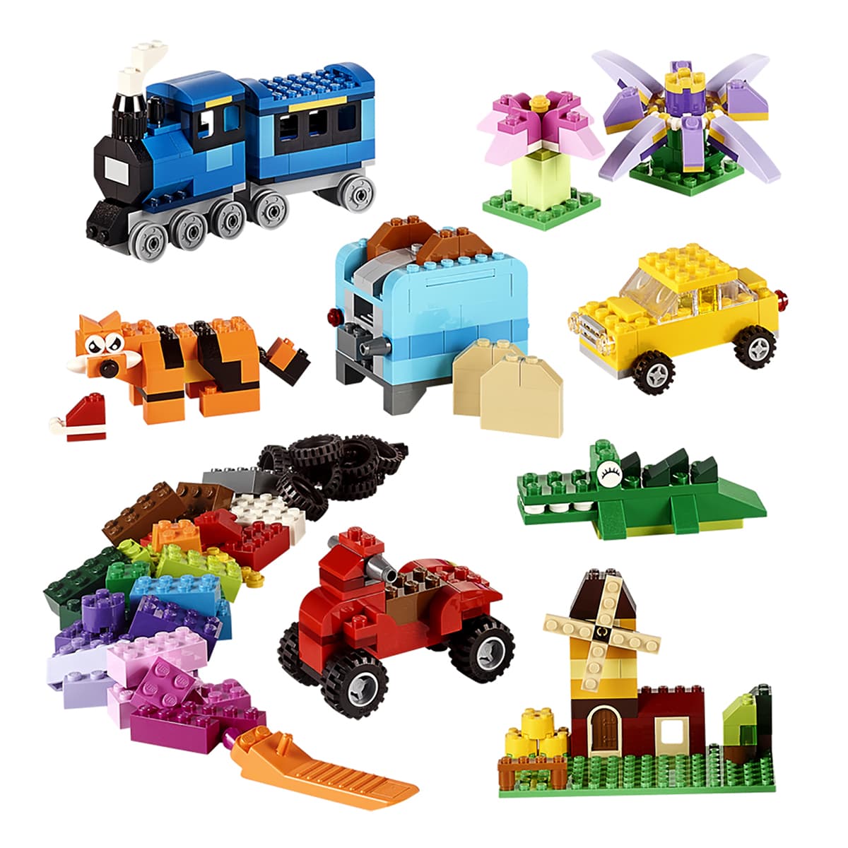 LEGO Classic Коробка кубиків LEGO® для творчого конструювання, середнього розміру 10696 — фото 4