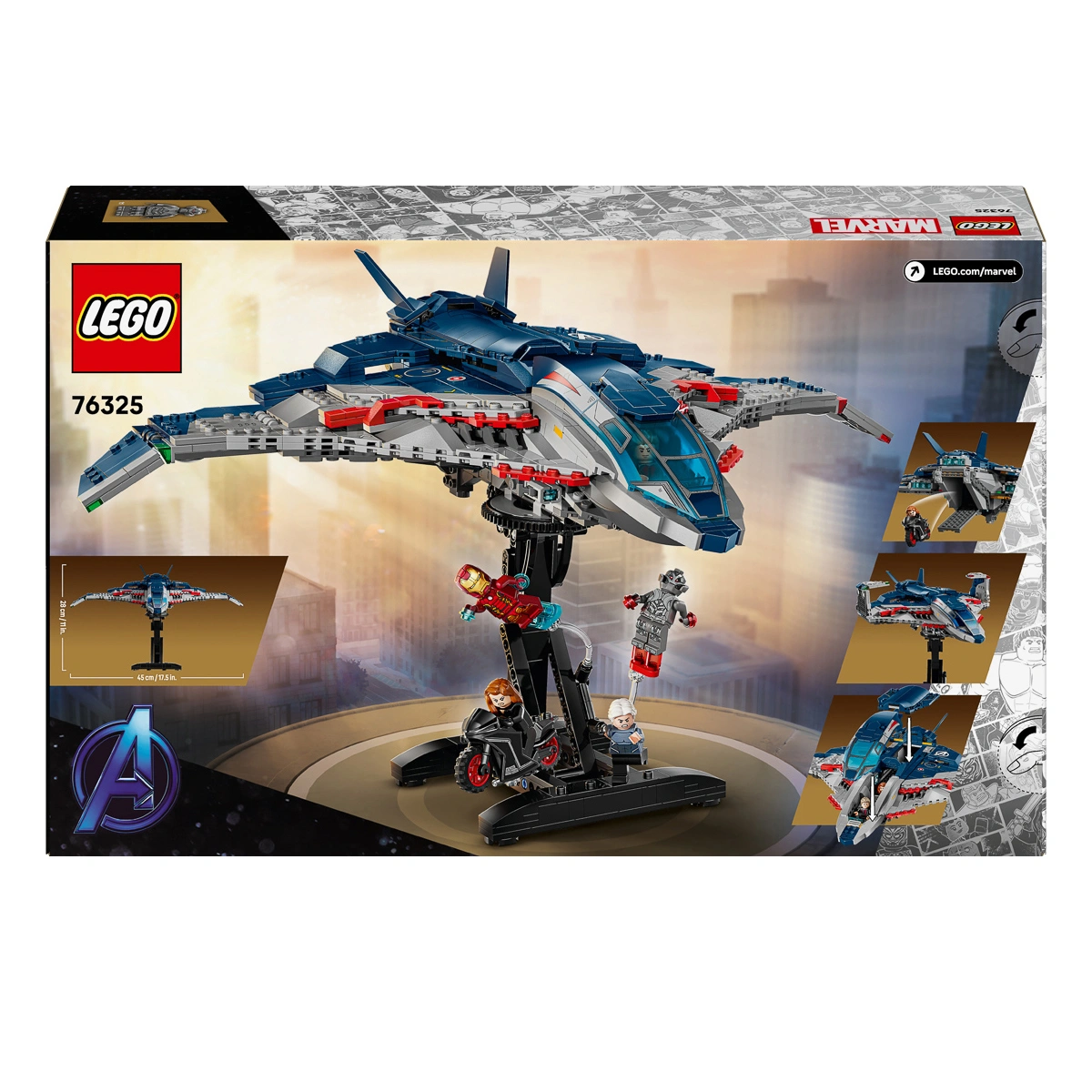 LEGO Super Heroes Месники: Ера Альтрона Квінджет 76325 — фото 9