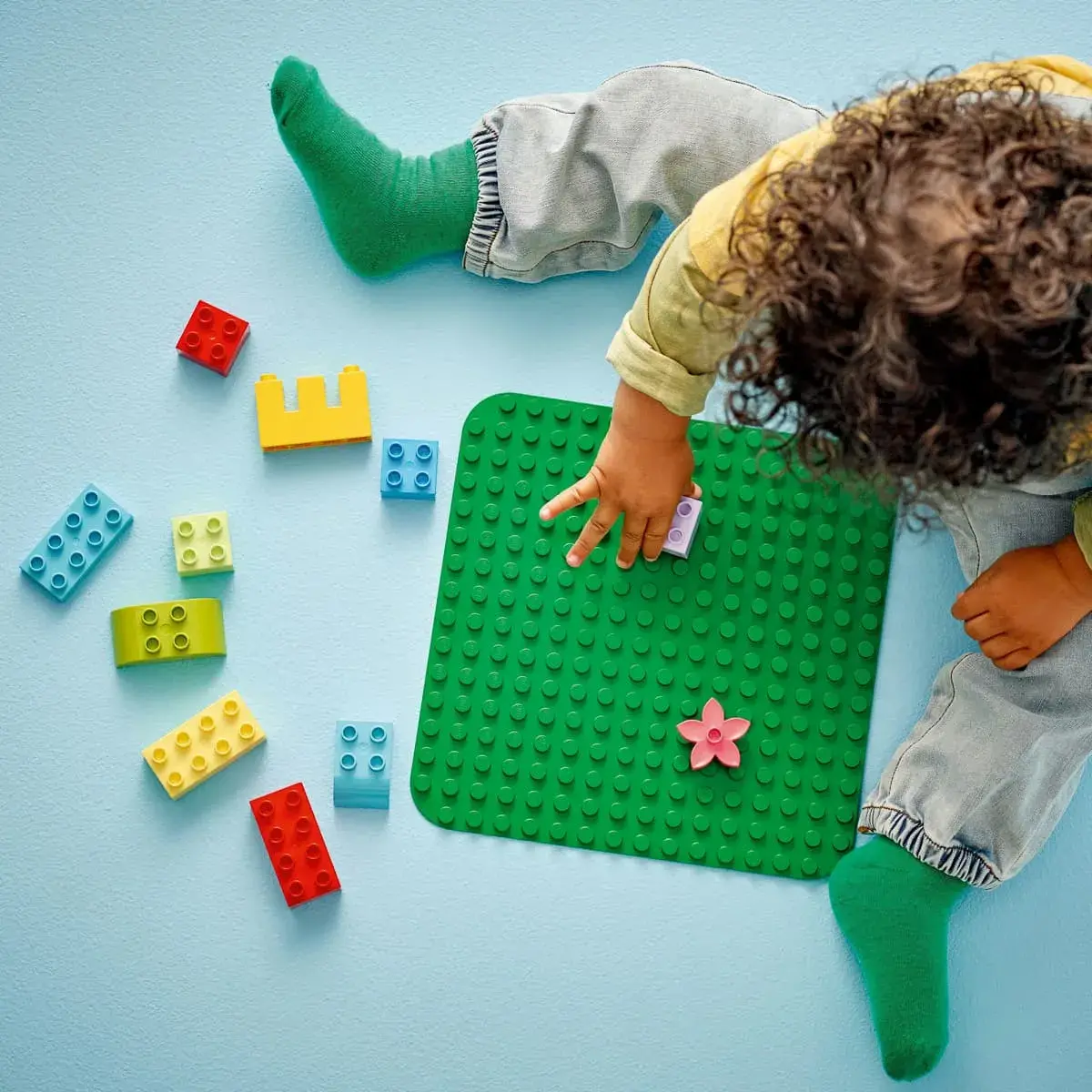 LEGO DUPLO Зелена будівельна пластина 10460 — фото 2