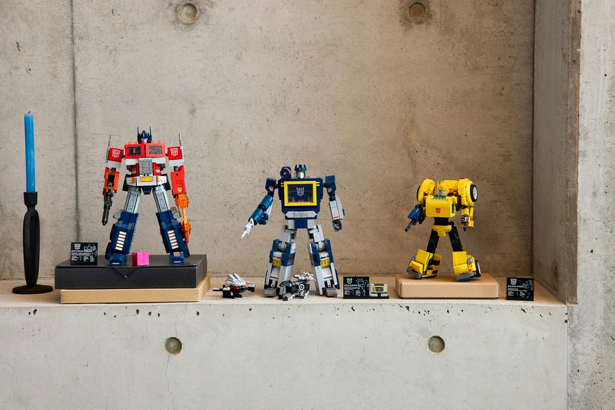 LEGO ICONS Transformers: Саундвейв 10358 — фото 16