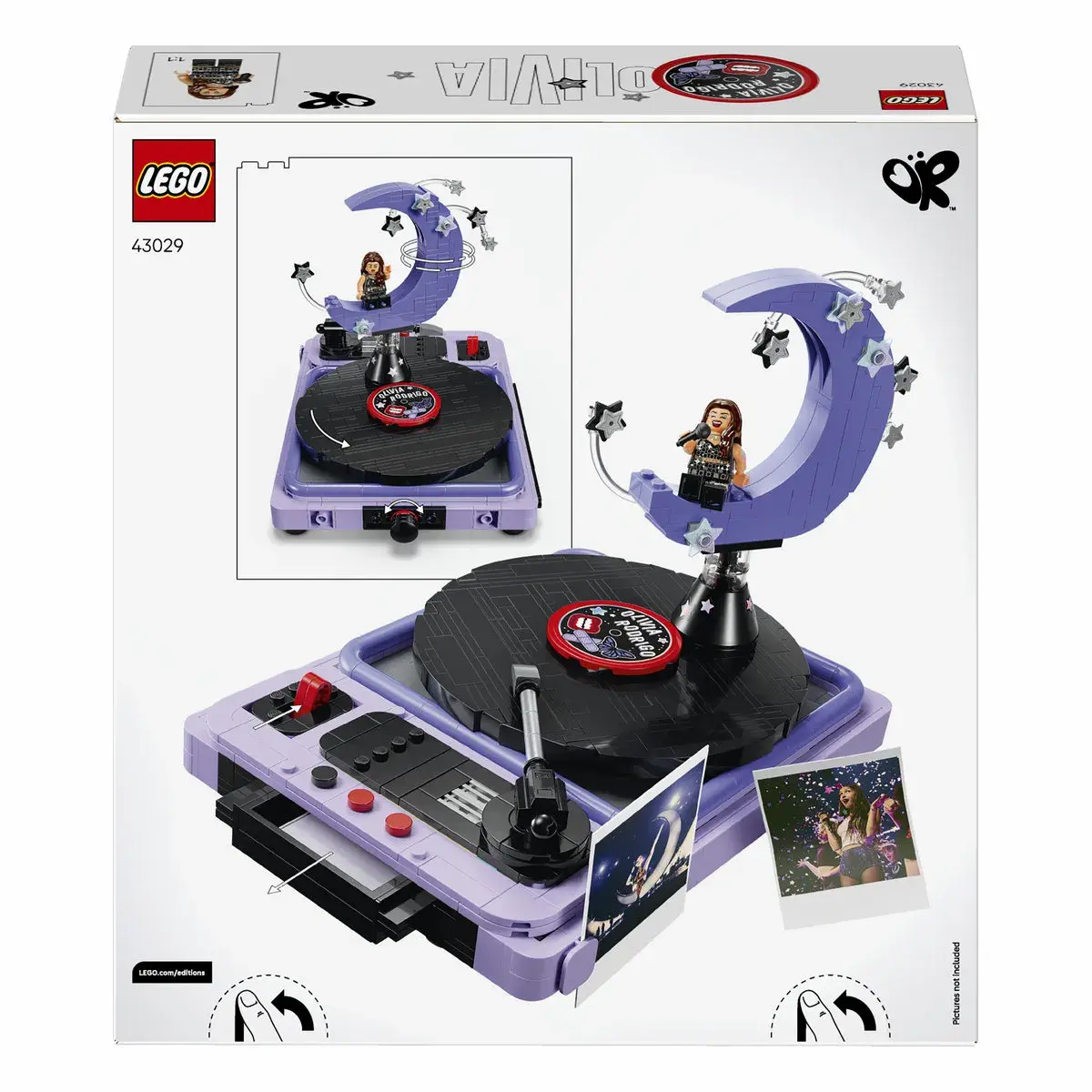 LEGO Editions Music Місяць на концерті Олівії Родріґо 43029 — фото 8