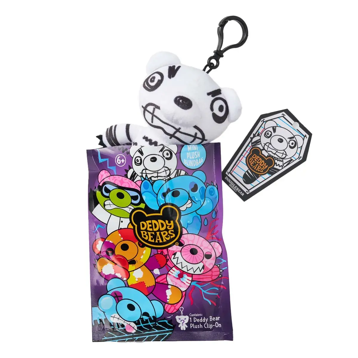 Іграшка-сюрприз із кліпсою Deddy Bears Mini Plush Серія 3 (DB318PQ) — фото 8