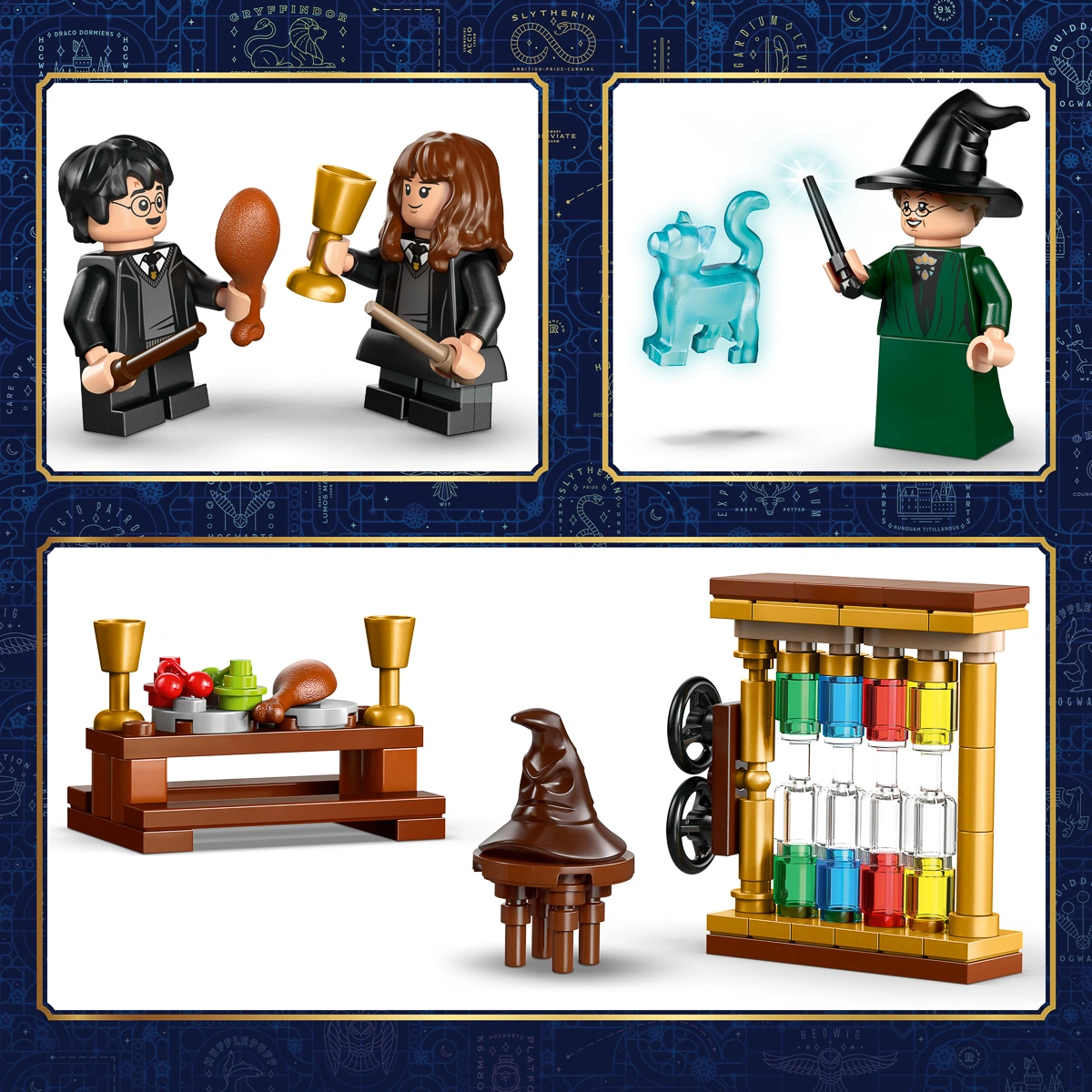 LEGO Harry Potter Замок Гоґвортс: Церемонія розподілу по факультетах 76460 — фото 9