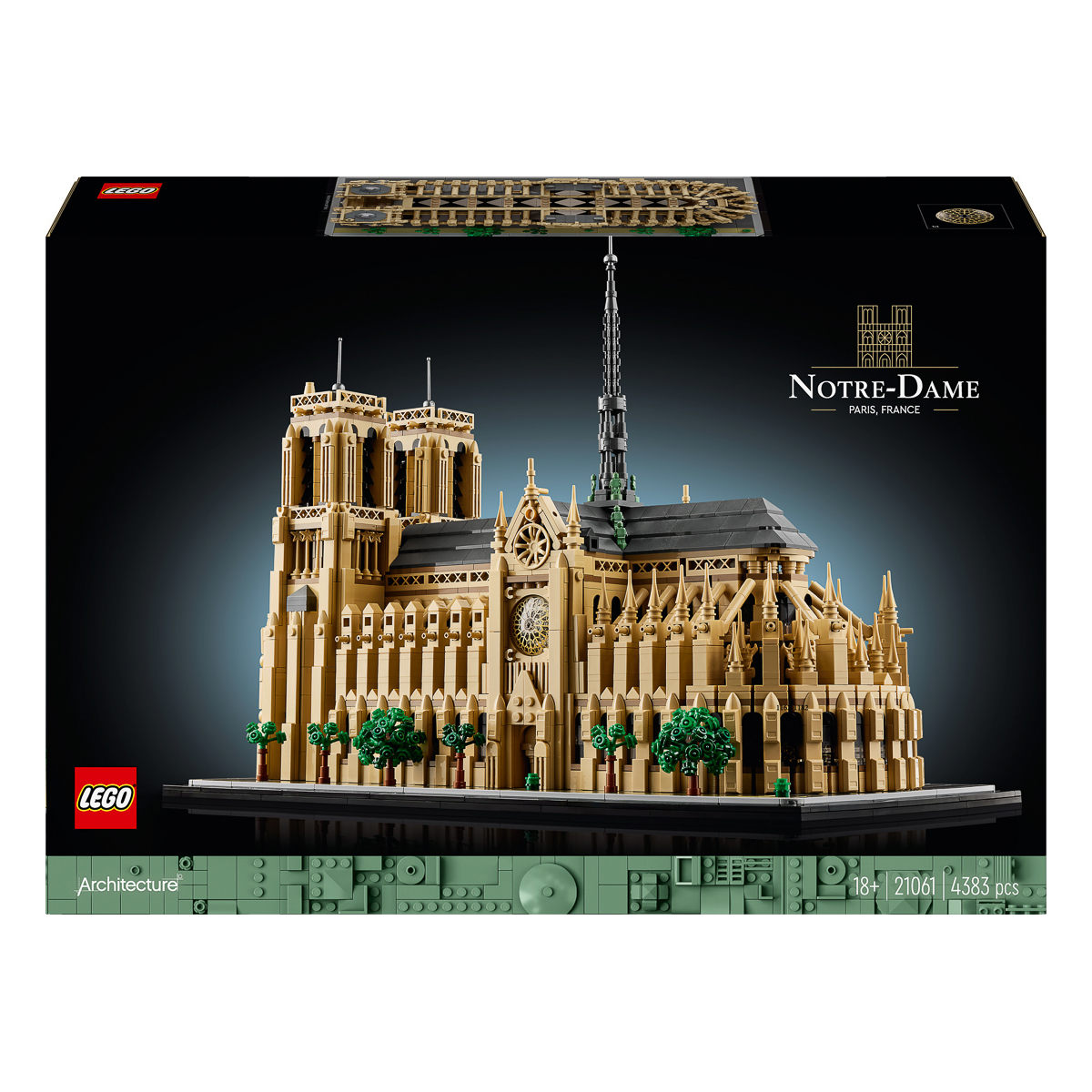 LEGO Architecture Нотр-Дам-де-Парі 21061
