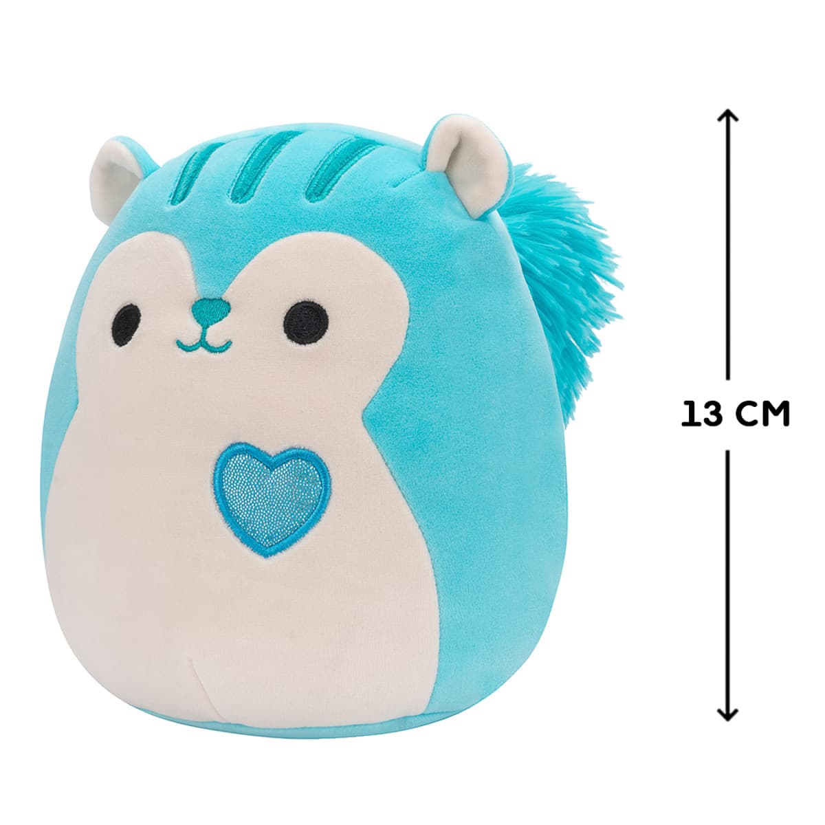 М'яка іграшка Squishmallows Білка Сантьяго 13 см, SQVA00788 — фото 4