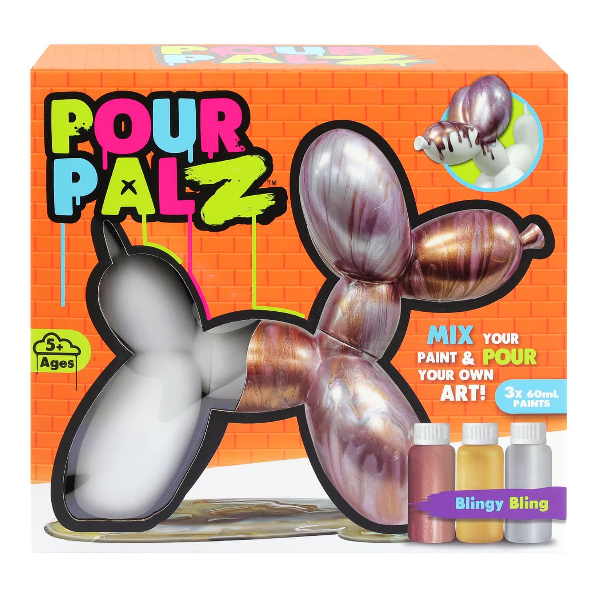 Набір для творчості Pour Palz Balloon Dog Блінг Блінг GS-G22186
