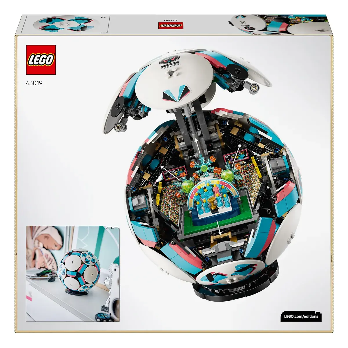LEGO Editions Football Футбольний м'яч 43019 — фото 9
