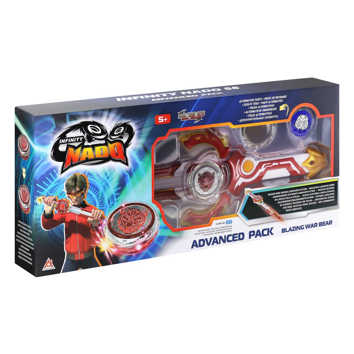 Набір Auldey Infinity Nado Advanced Pack War Bear, EU654132 — фото 4
