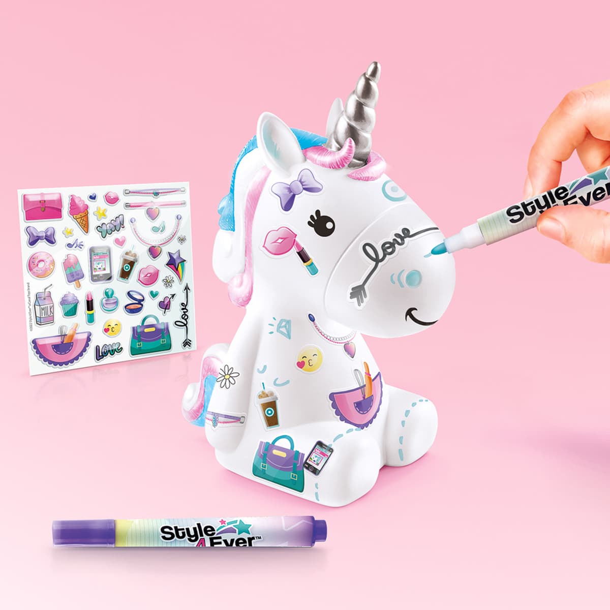 Canal Toys DIY Style 4 Ever Сім'я сяючих єдинорогів, OFG287 — фото 10