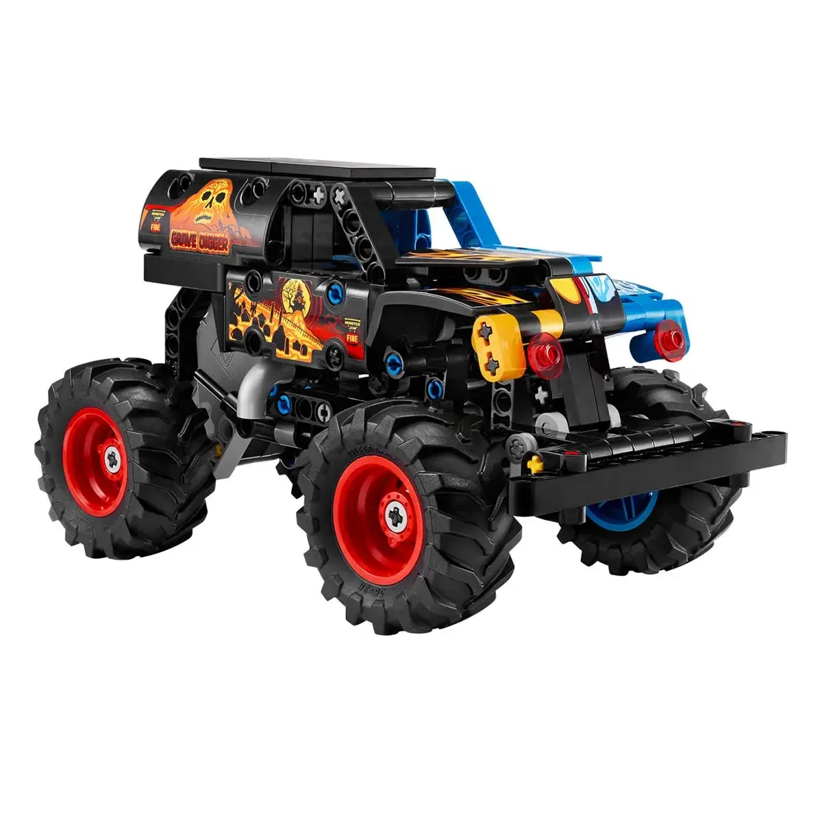 LEGO Technic Monster Jam Grave Digger Вогонь і лід 42219 — фото 14