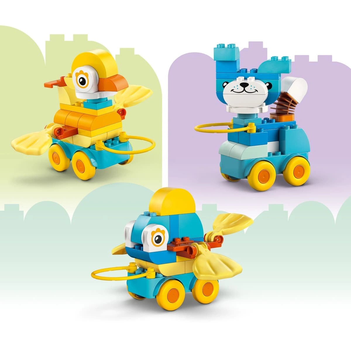 LEGO DUPLO Тварини на колесах 3в1 10448 — фото 8