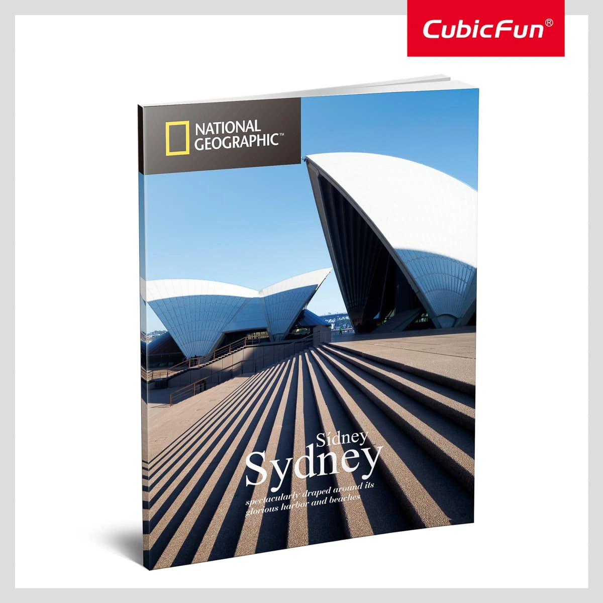 Конструктор-головоломка Cubic Fun 3D Puzzle National Geographic Сідней 85 ел — фото 4