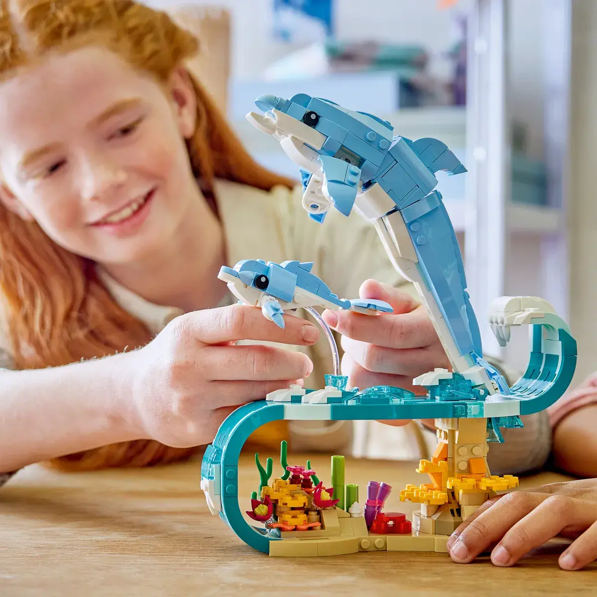 LEGO Creator Морські тварини: красиві дельфіни 31385 — фото 2