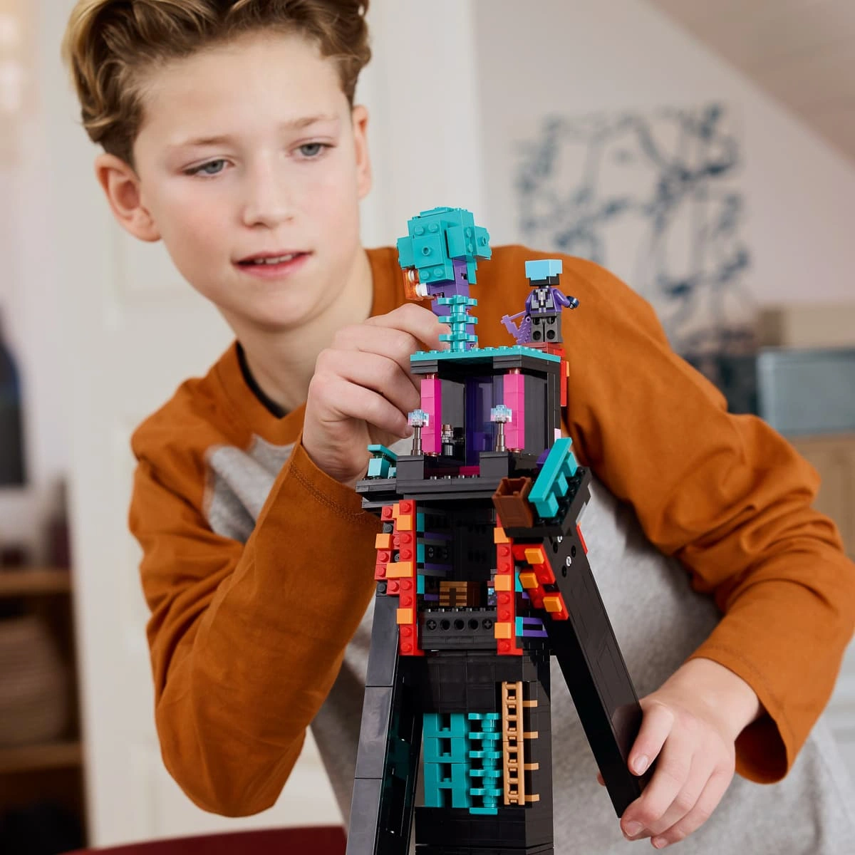 LEGO Minecraft Вежа Ендермена 21279 — фото 3