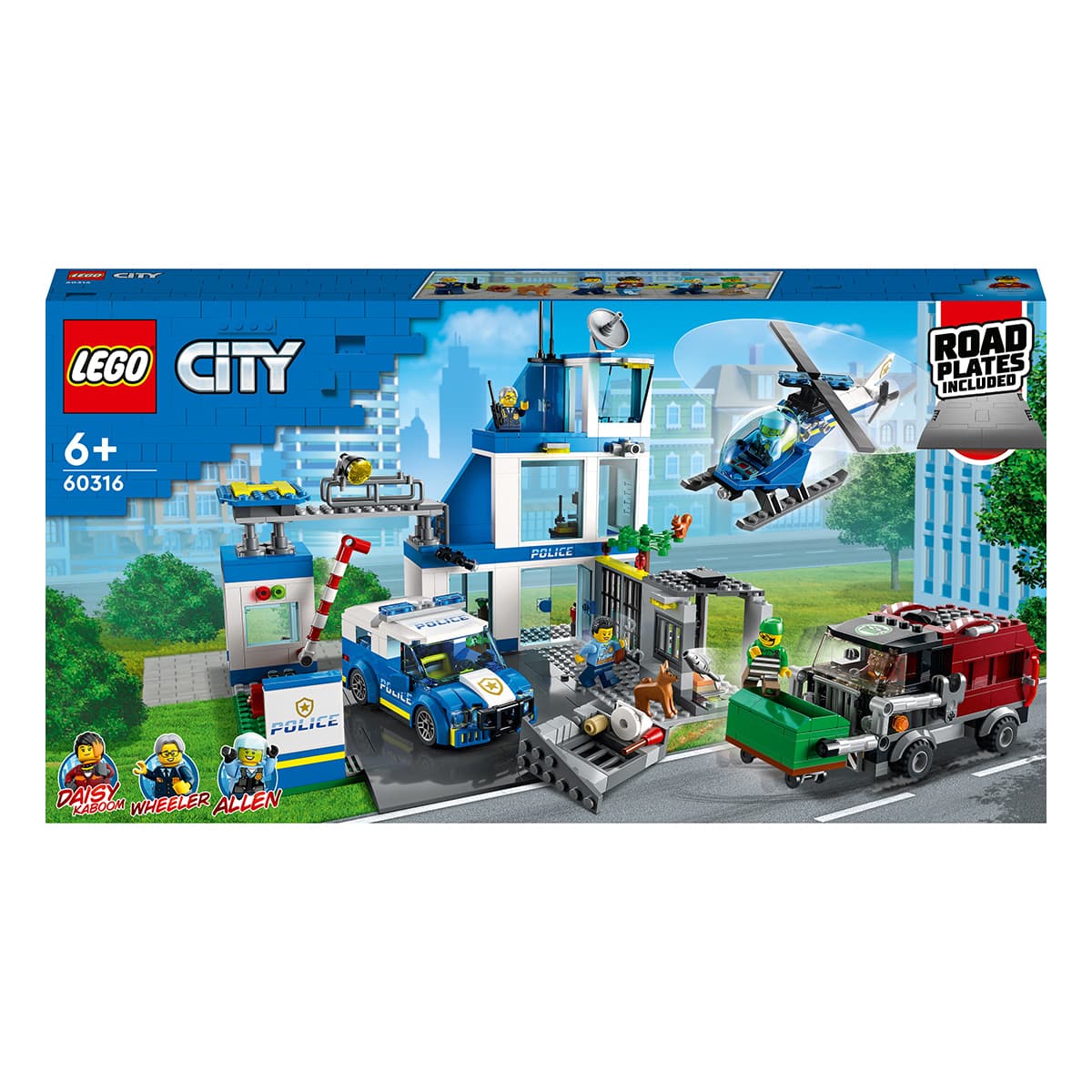 LEGO City Поліцейська дільниця 60316 
