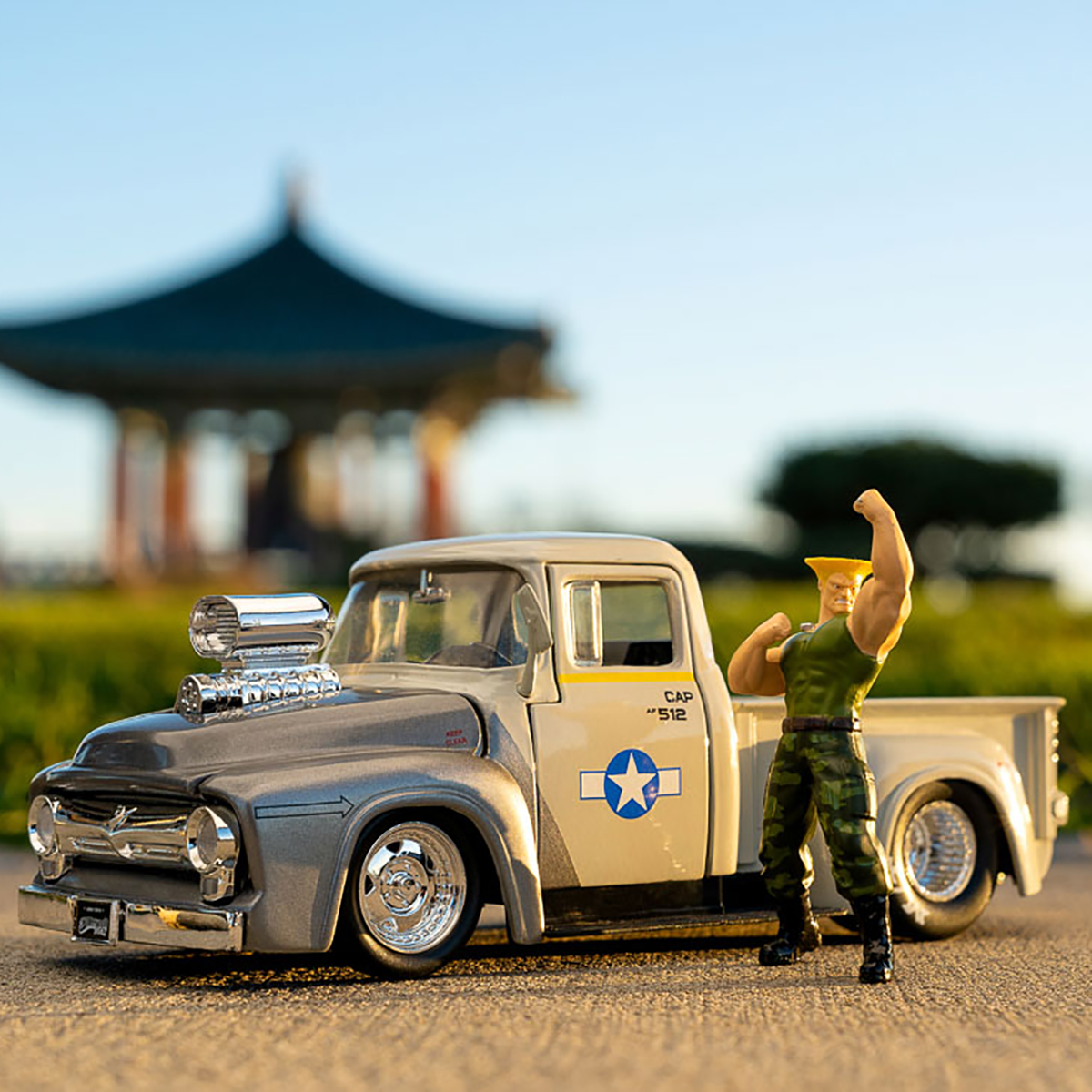 Машинка Jada Toys Street Fighter Ford F-100 Гайл, 253255057 — фото 10
