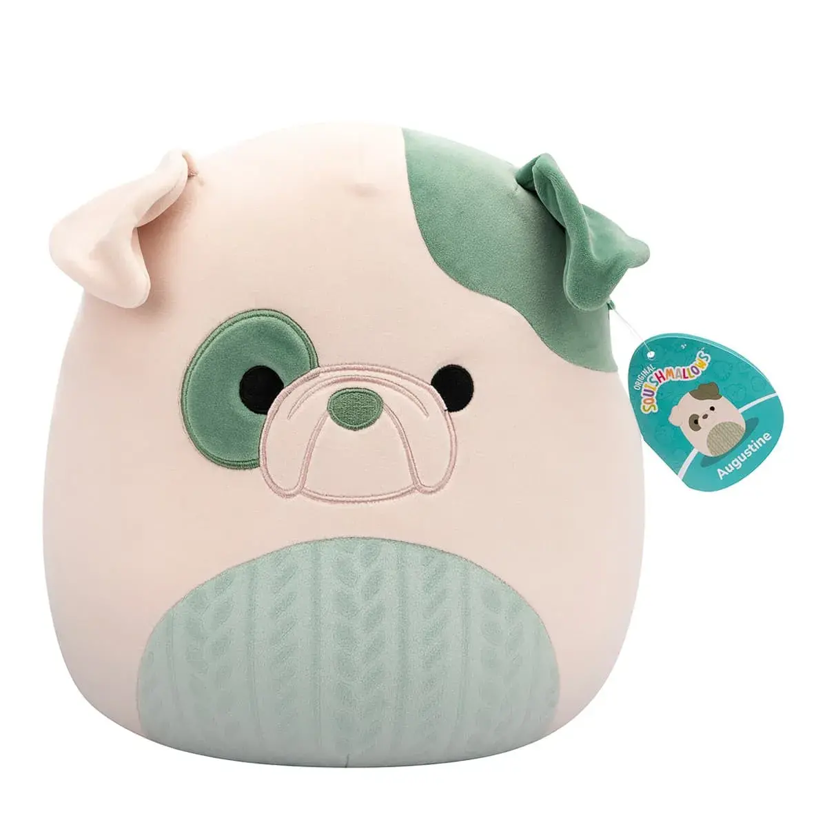 М'яка іграшка Squishmallows Бульдог Августин 30 см, SQCR06691 — фото 2