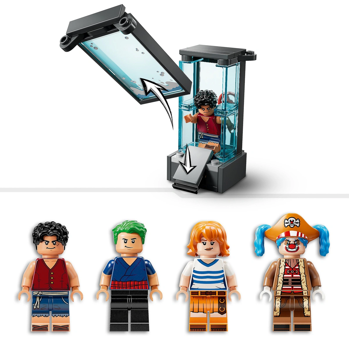 LEGO ONE PIECE Цирковий намет клоуна Баґґі 75637 — фото 9