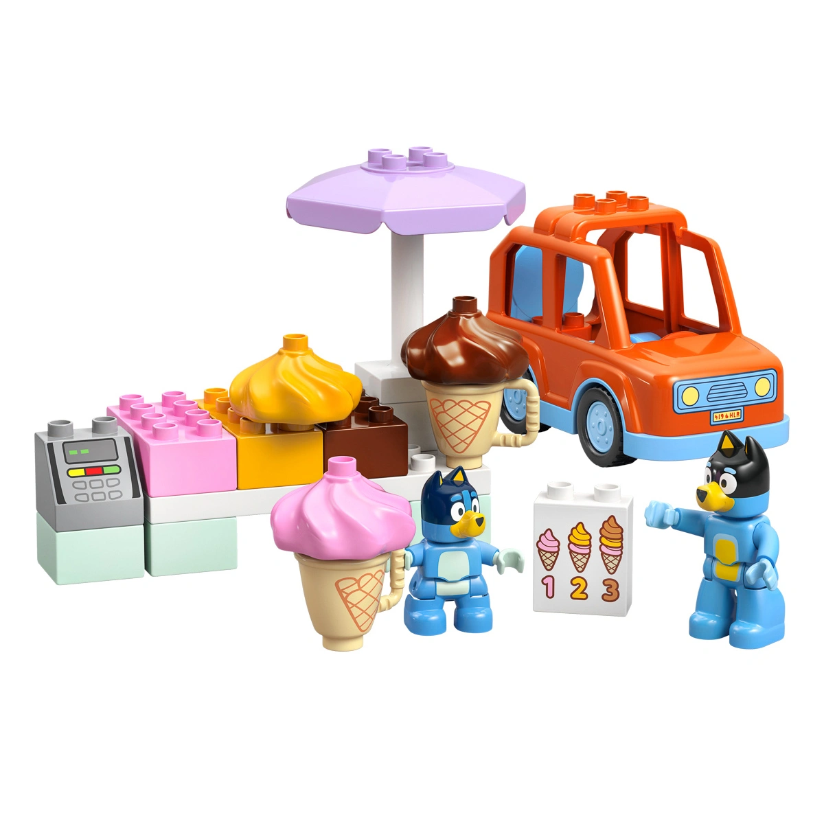 LEGO DUPLO Подорож із морозивом із Блуї 10458 — фото 11