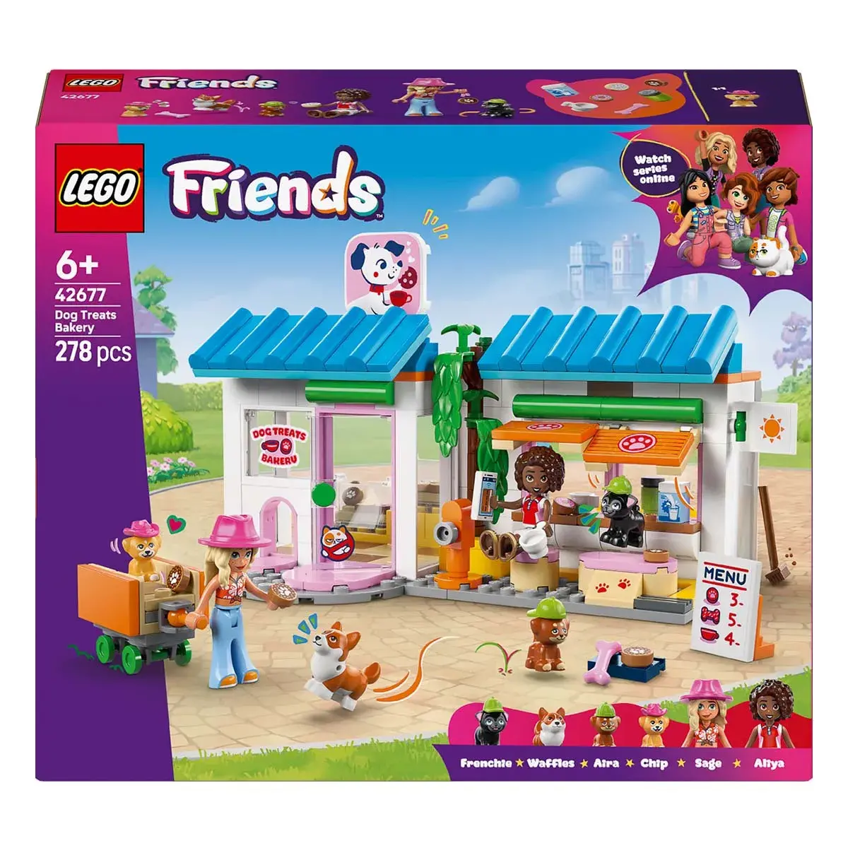 LEGO Friends Пекарня собачих ласощів 42677