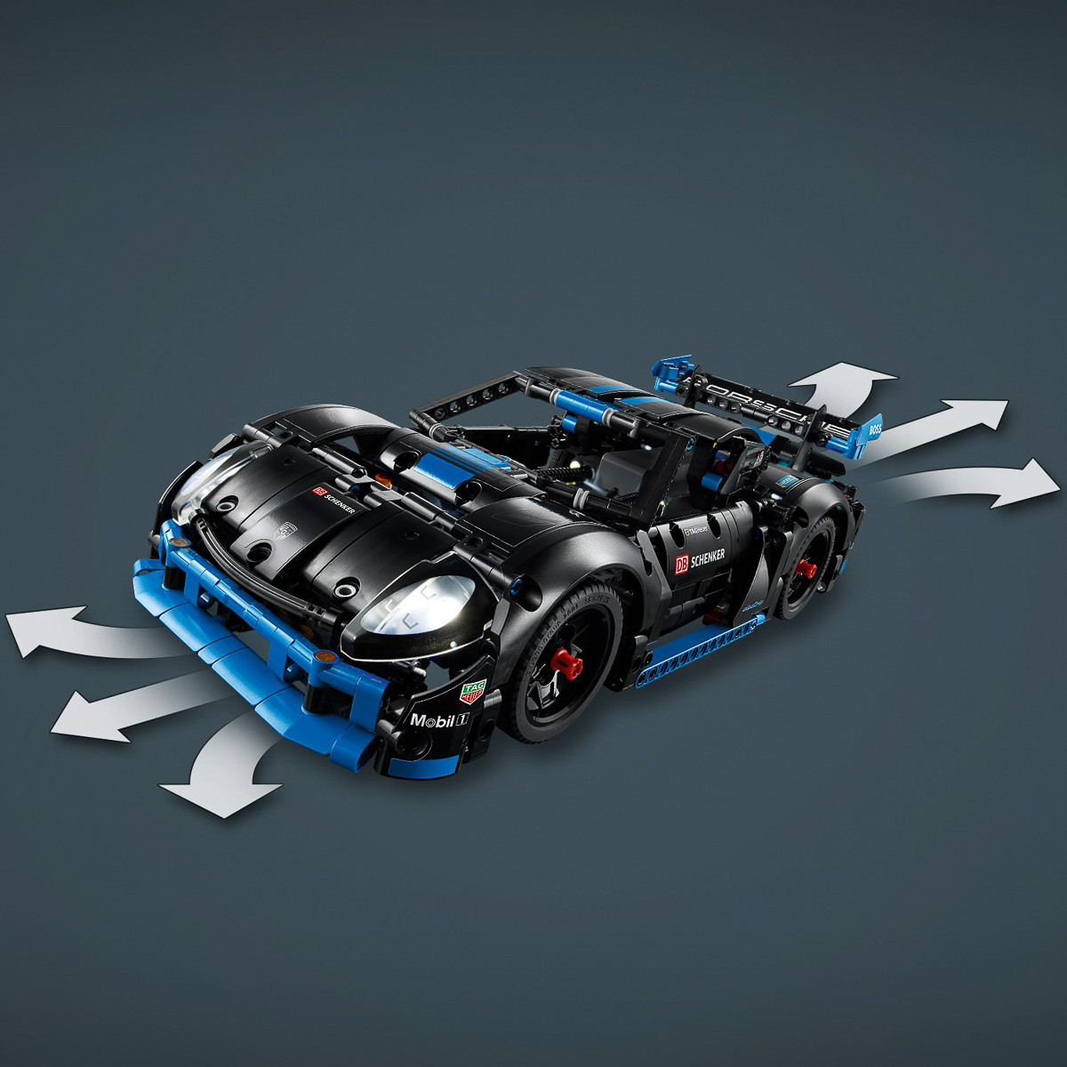LEGO Technic Автомобіль для перегонів Porsche GT4 e-Performance 42176 — фото 6