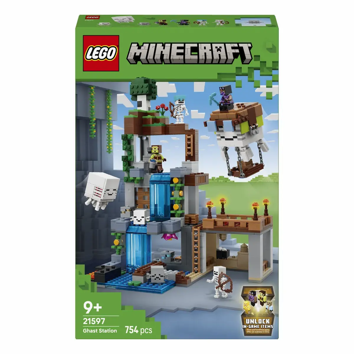 LEGO Minecraft Станція ґастів 21597