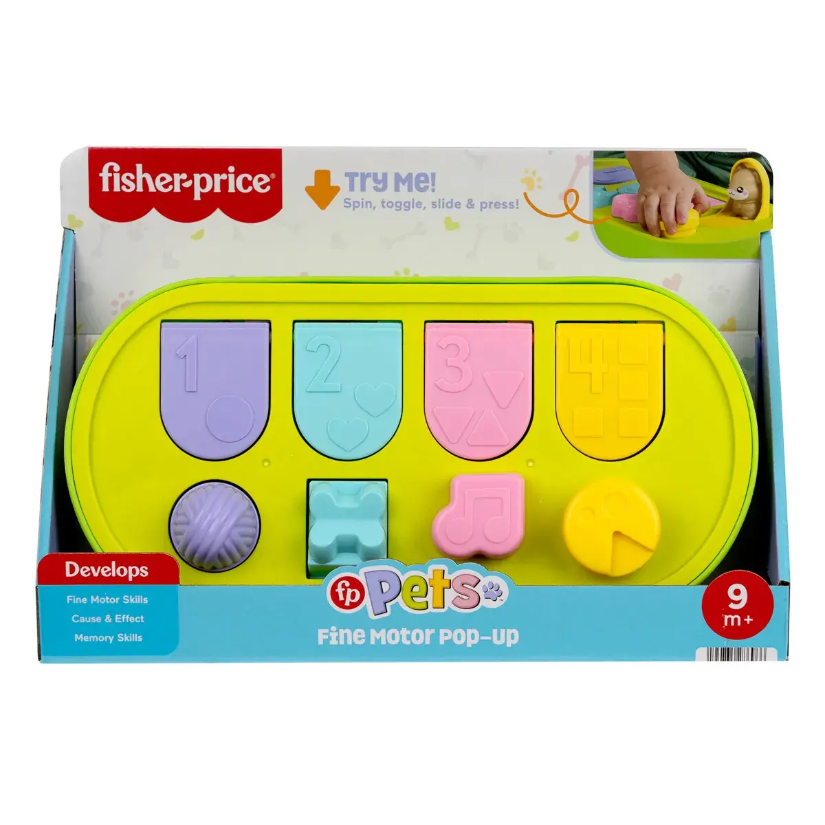 Розвиваюча іграшка Fisher-Price Хованки зі звірятами JDL66