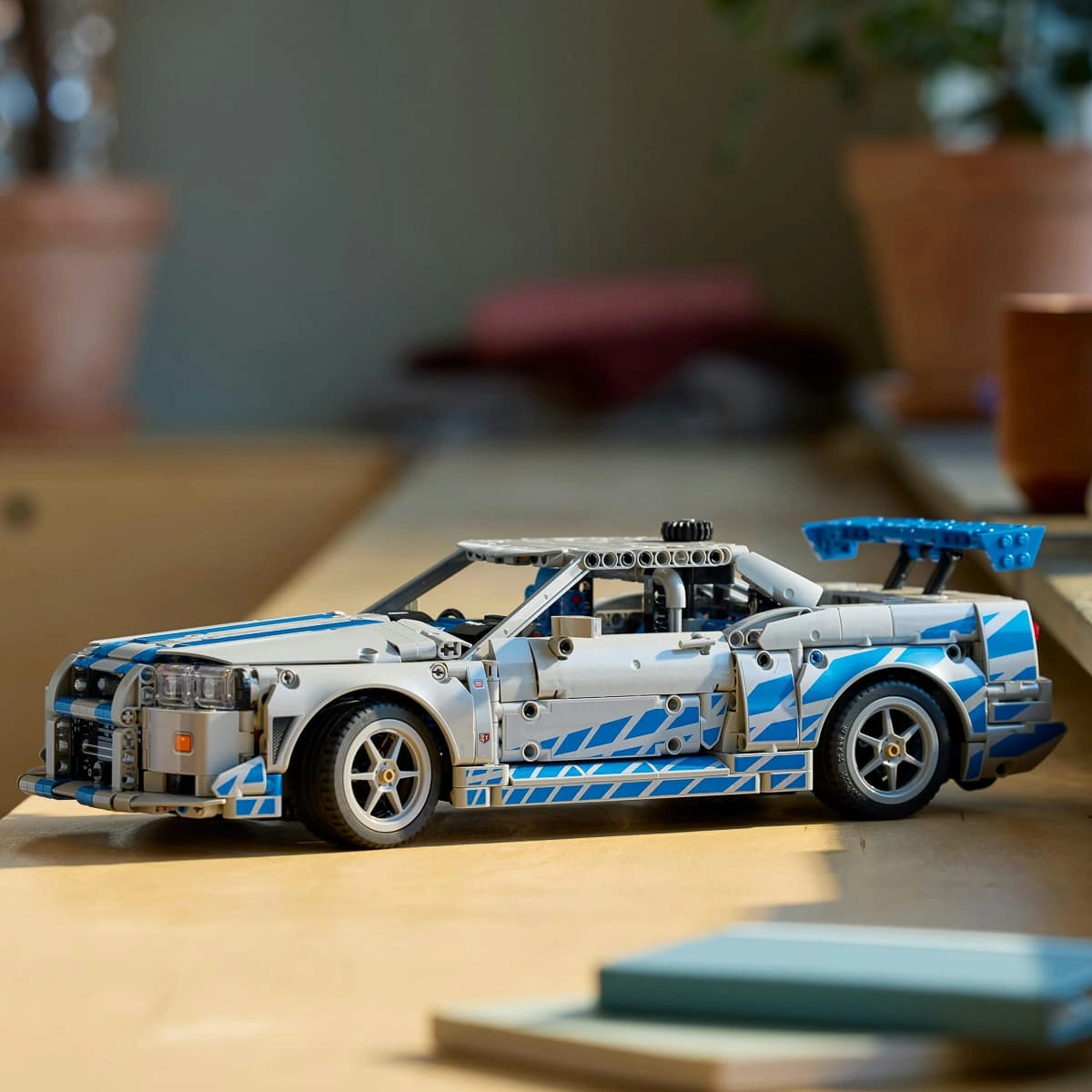 LEGO Technic Подвійний форсаж Автомобіль Nissan Skyline GT-R (R34) 42210 — фото 8