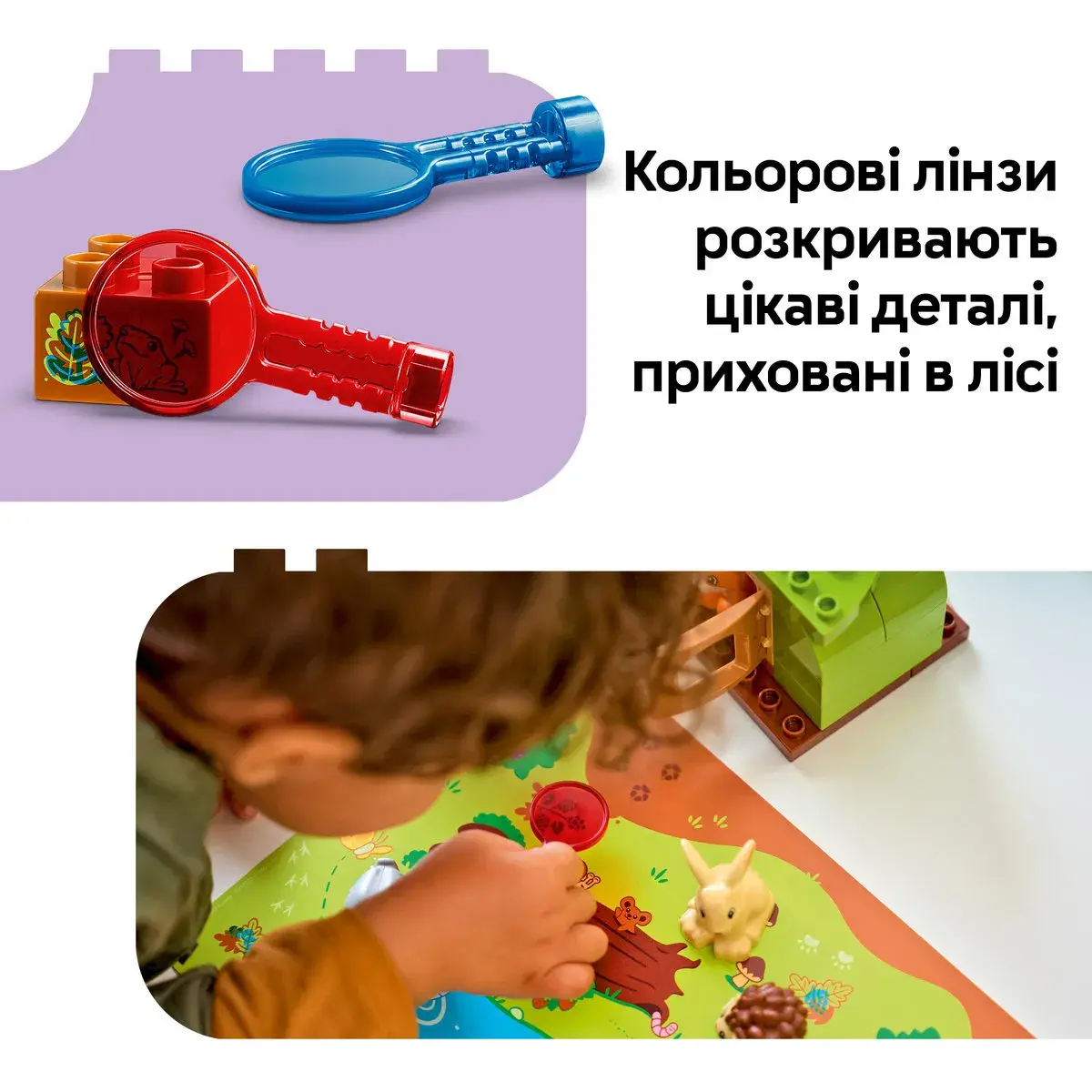 LEGO DUPLO Town Ліс відкриттів із дикими тваринами 10480 — фото 5