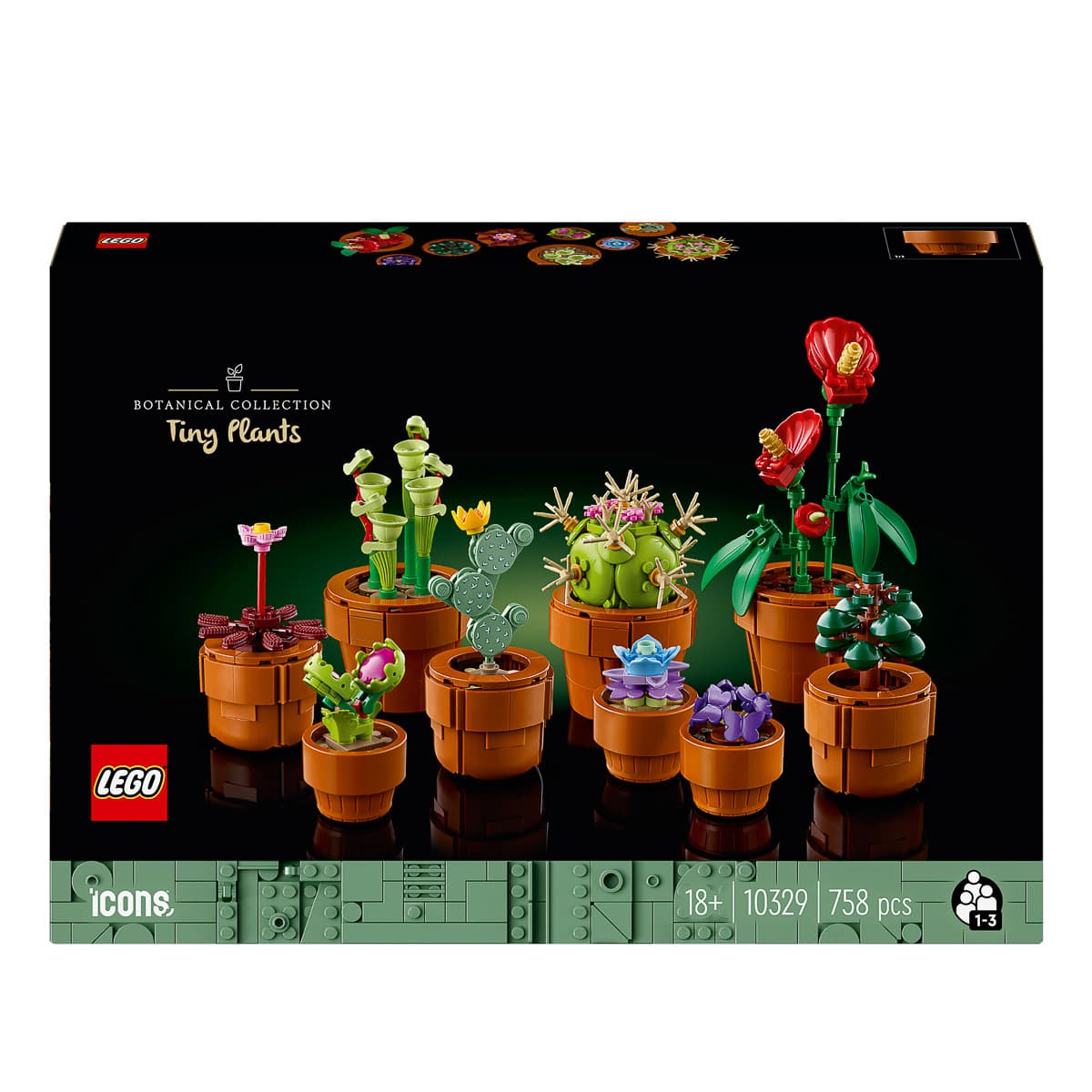 LEGO Botanical Collection Мініатюрні рослини 10329
