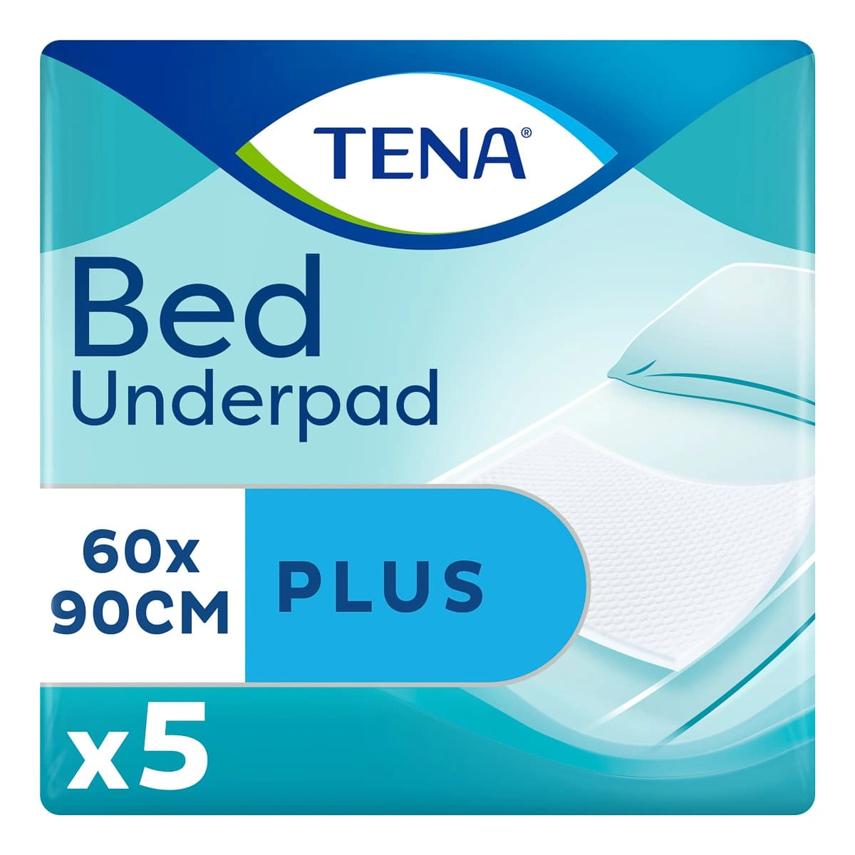 Одноразові пелюшки TENA Bed Plus 60х90, 5 шт 210479/770065-00