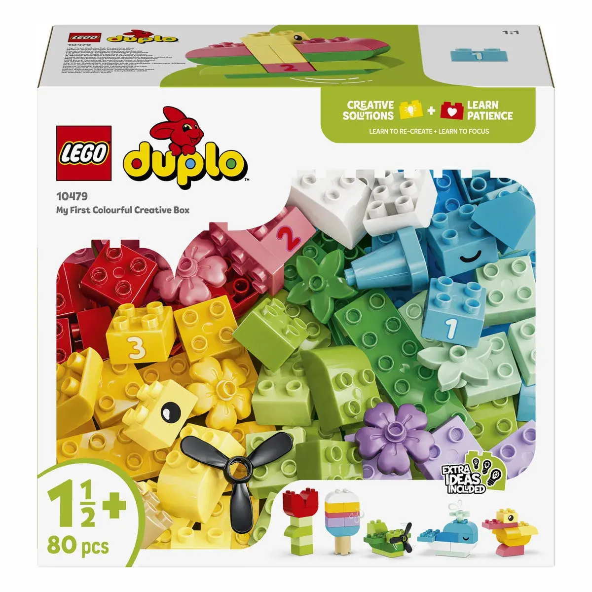 LEGO DUPLO Classic Коробка кубиків для яскравих творчих збірок 10479