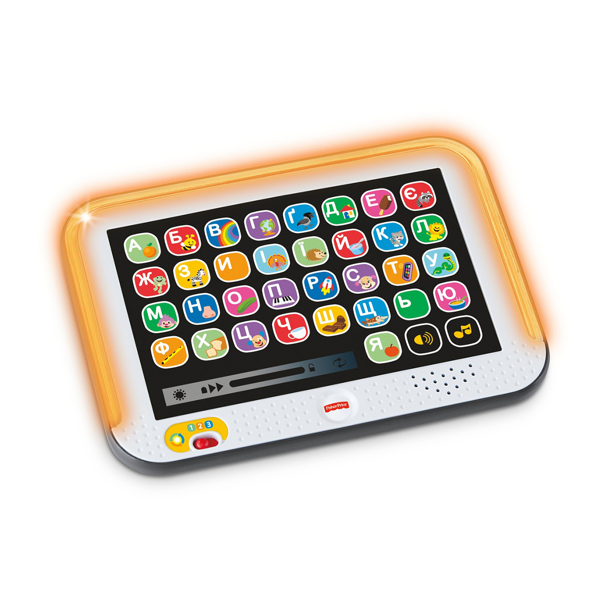 Розумний планшет Fisher-Price з технологією Smart Stage (укр), FBR86