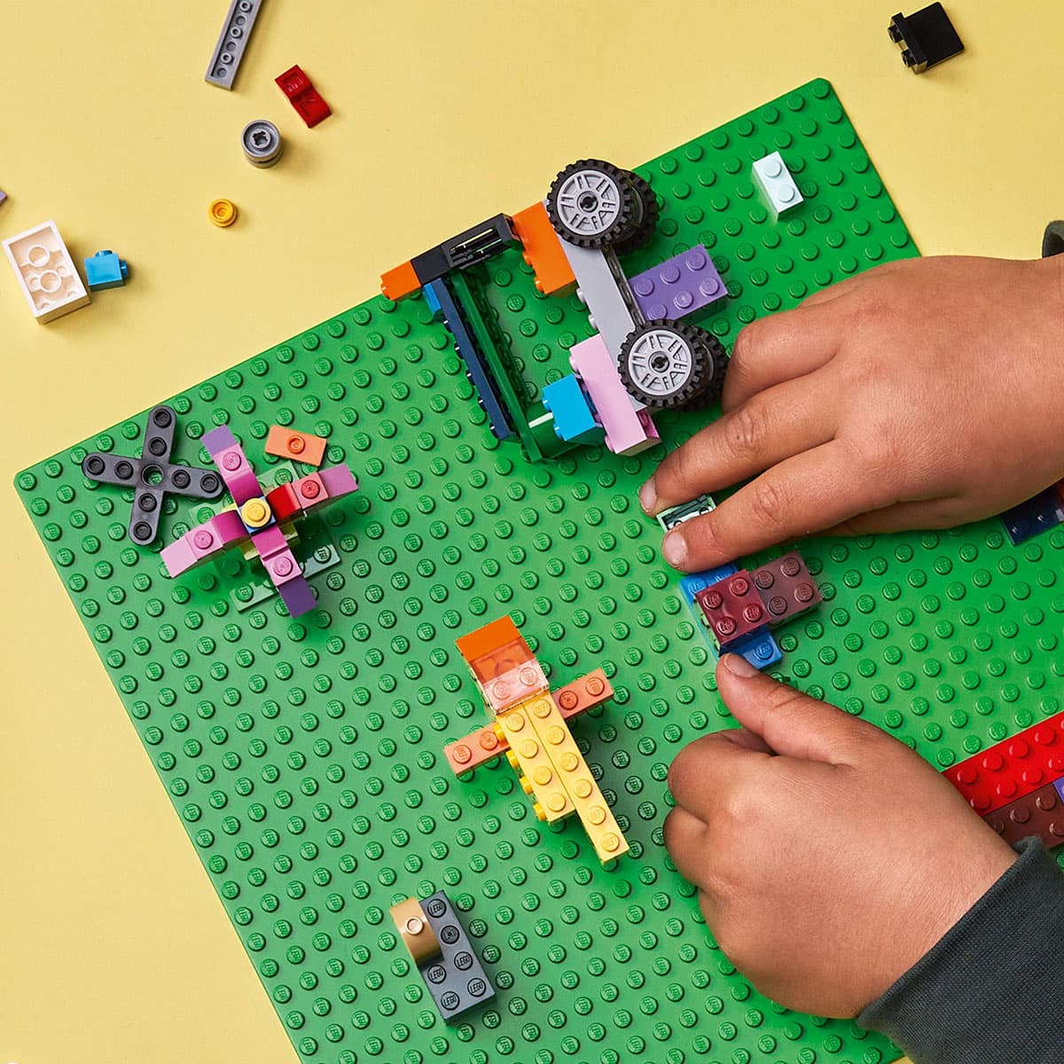 LEGO Classic Базова пластина зеленого кольору 11023 — фото 3