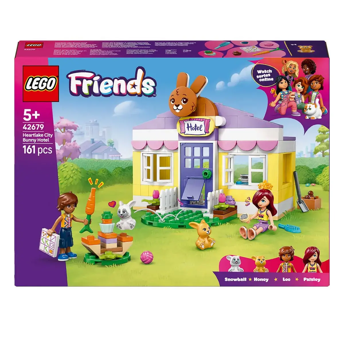 LEGO Friends Готель Bunny у Хартлейк-Сіті 42679
