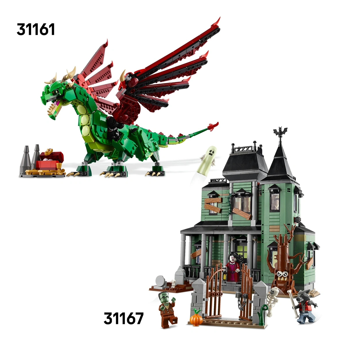 LEGO Creator Середньовічний замок із лицарем на коні 31168 — фото 8