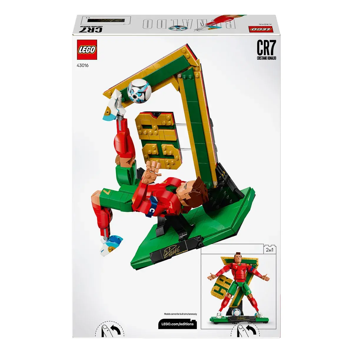 LEGO Editions Football Кріштіану Роналду — легенда футболу 43016 — фото 9