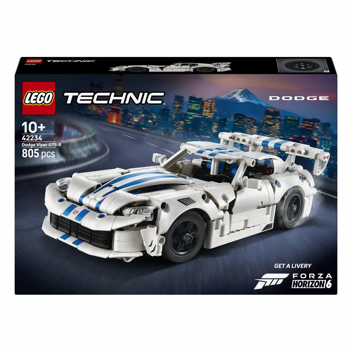 LEGO Technic Спортивний автомобіль Dodge Viper GTS-R 42234