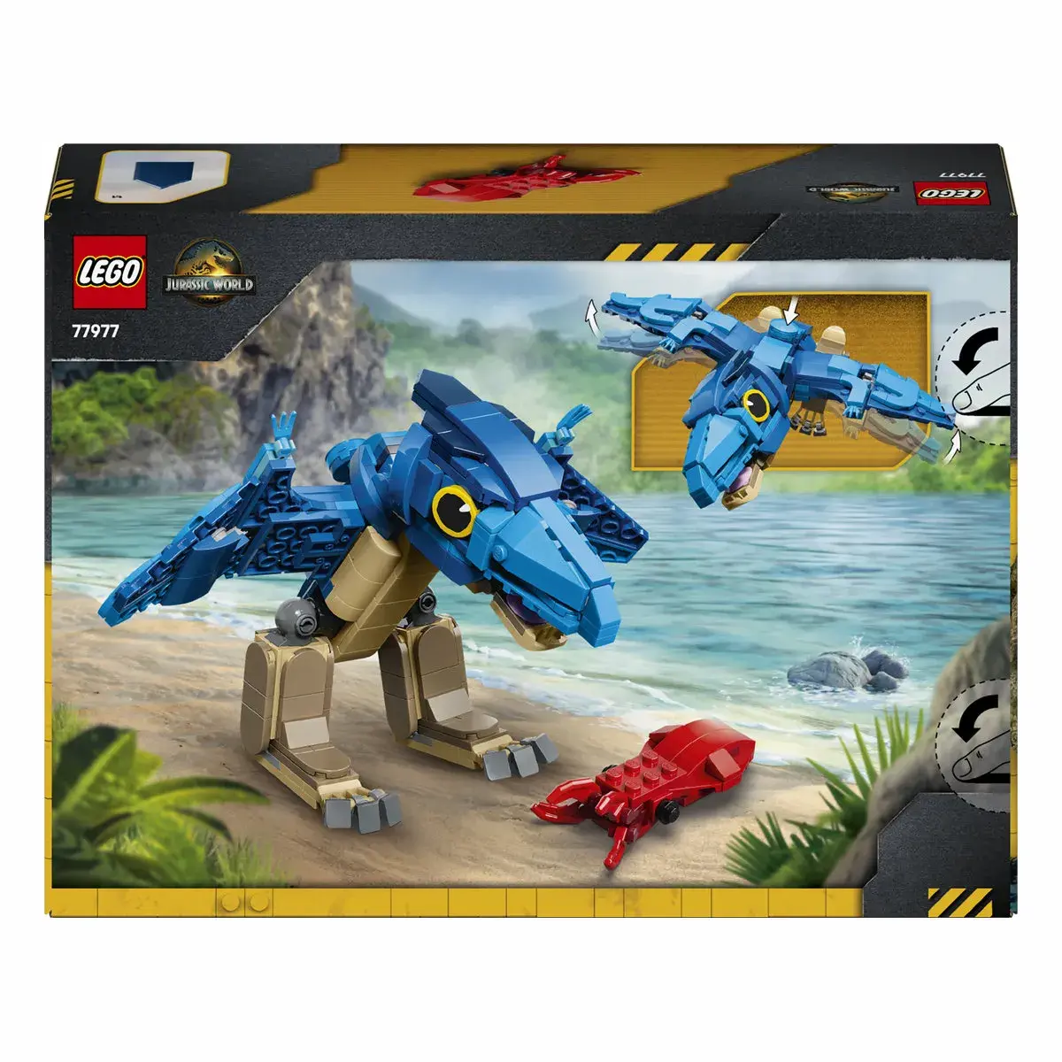 LEGO Jurassic World Малюк динозавр: птеранодон 77977 — фото 9