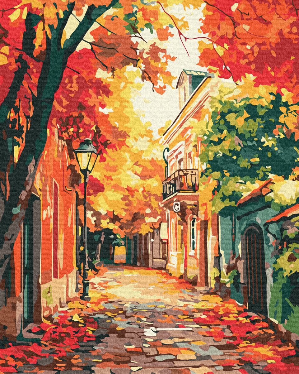 Картина за номерами Brushme Листопадові фарби, BS54170