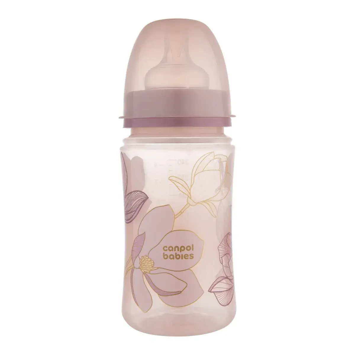 Пляшечка антиколікова Canpol babies Easystart Gold рожева 240 мл 35/240_pin