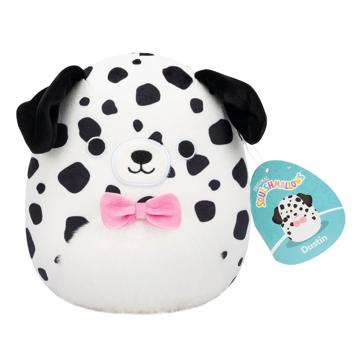 М'яка іграшка Squishmallows Собака далматинець Дастін 19 см, SQCR07942 — фото 5