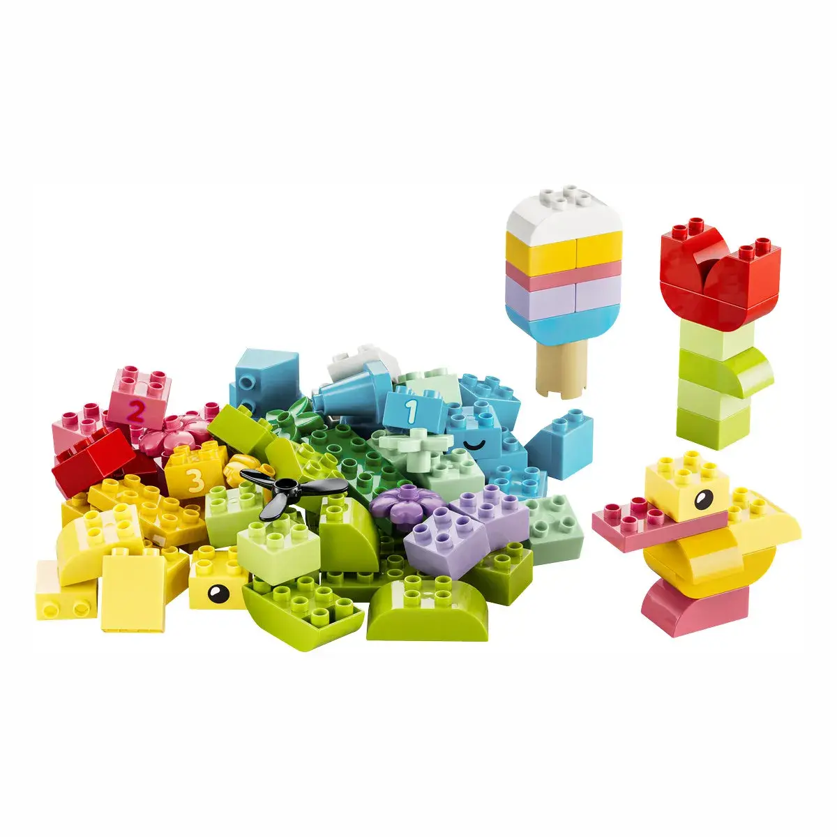 LEGO DUPLO Classic Коробка кубиків для яскравих творчих збірок 10479 — фото 7