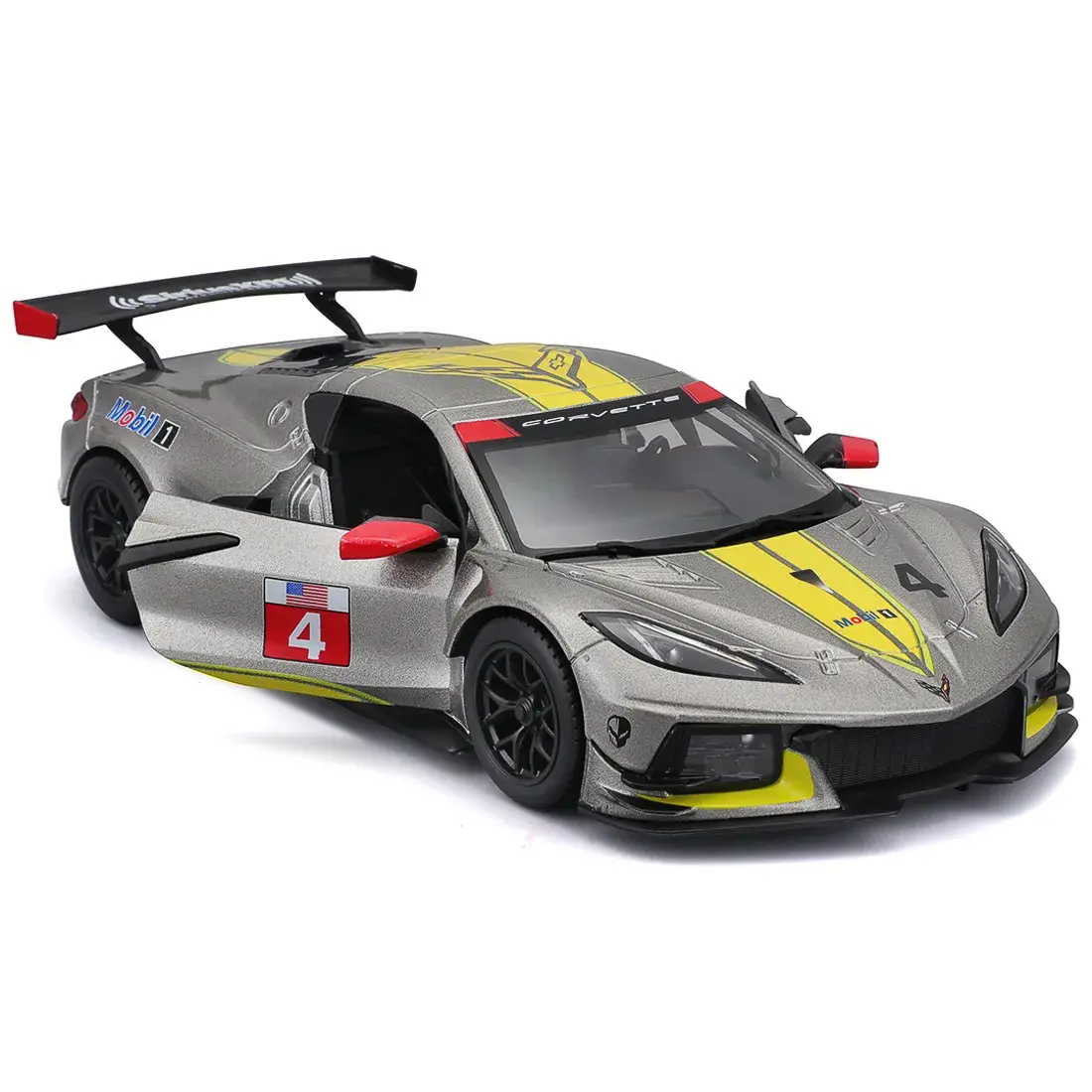 Автомодель Bburago Chevrolet corvette C8.R 1:24, 18-28024 — фото 8