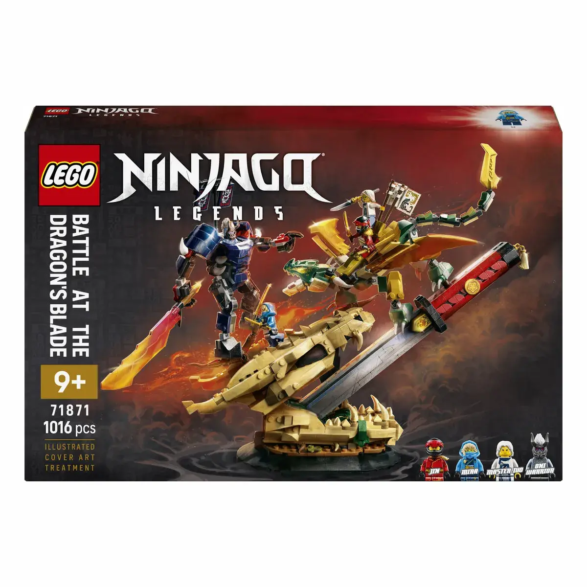 LEGO Ninjago Битва біля черепа Дракона з мечем 71871